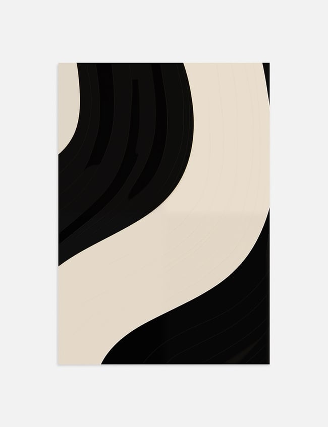 Noir and Taupe Focal Point