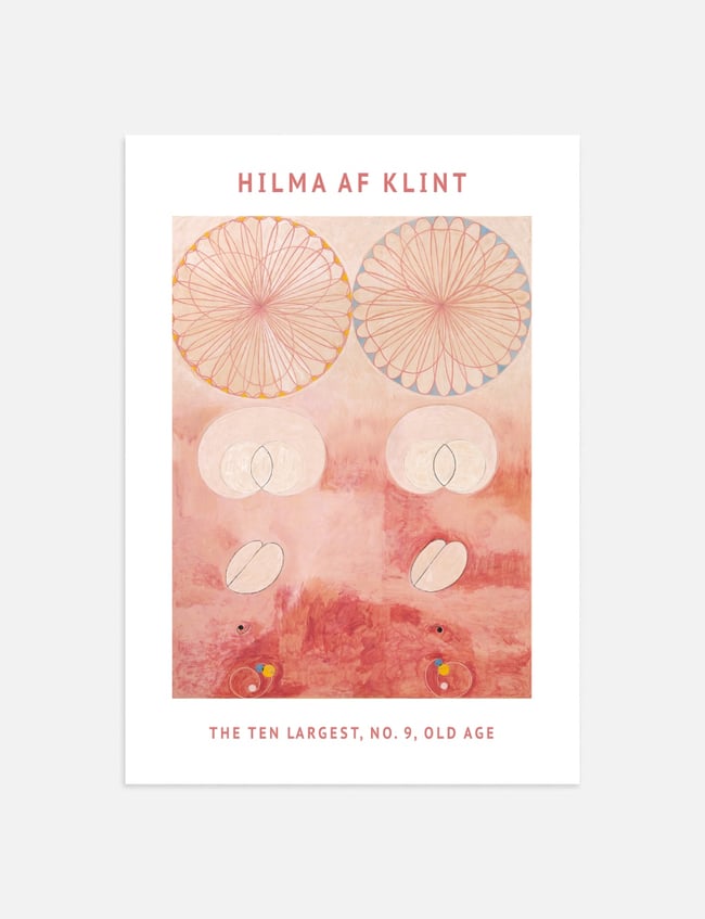 The Ten Largest No 9 Old Age - Hilma af Klint