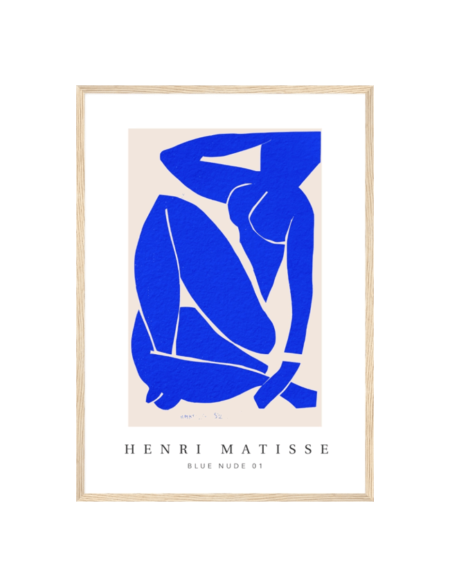 Blue Nude 1 - Henri Matisse