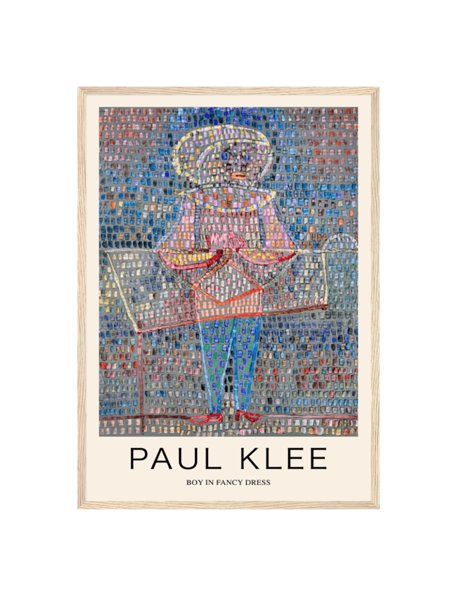 Boy in Fancy Dress - Paul Klee