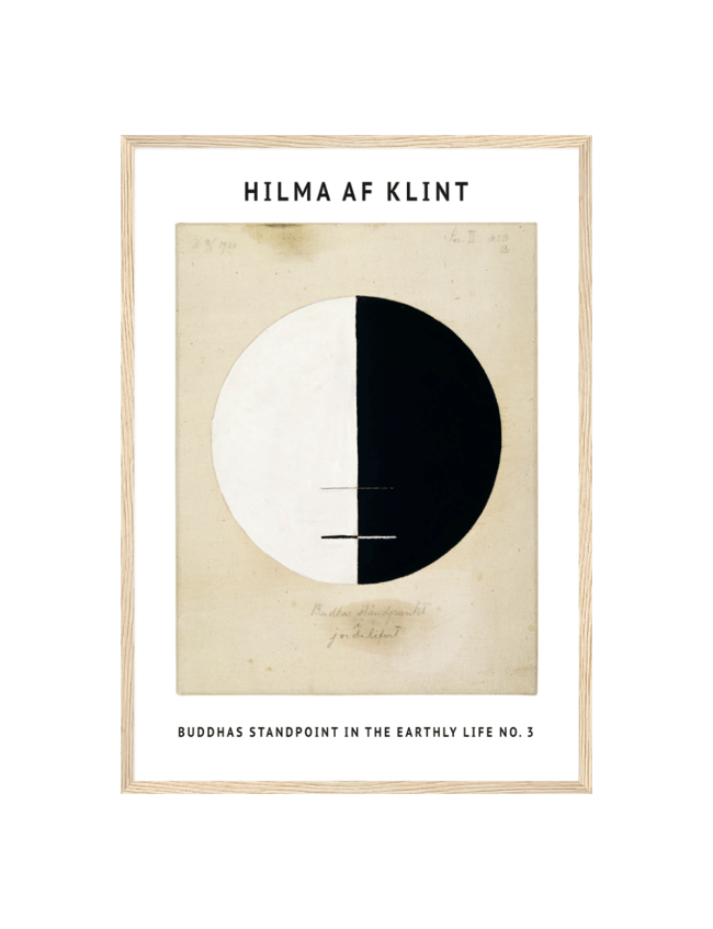 Buddhas Standpoint in the Earthly Life No 3 - Hilma af Klint