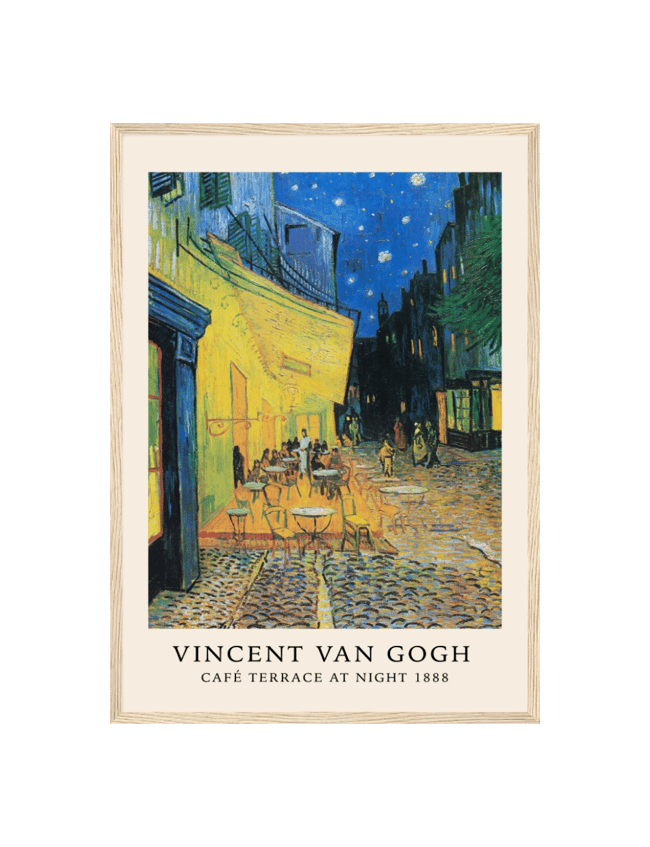 Cafe Terrace at Night - Vincent van Gogh