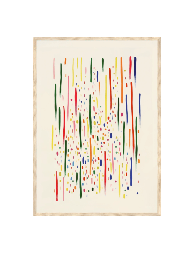 Colorful Lines and Dots