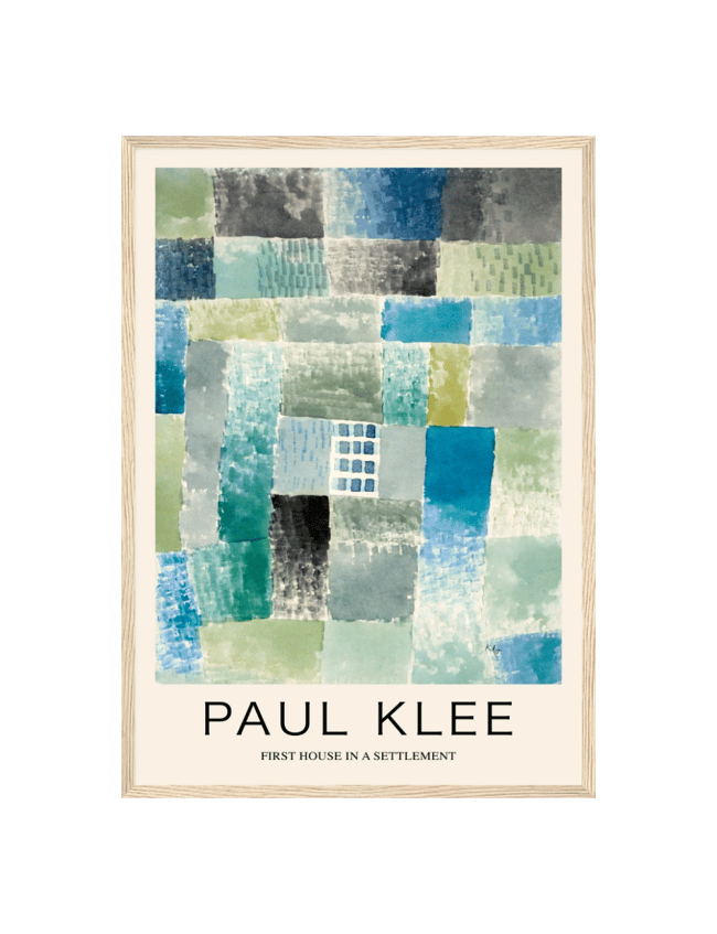 First House in a Settlement - Paul Klee