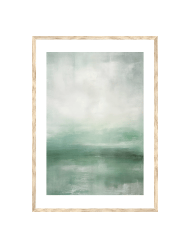 Green Abstract Landscape 01