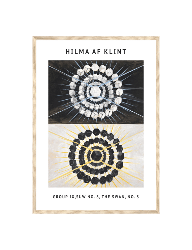 Group IX SUW No 8 The Swan No 8 - Hilma af Klint