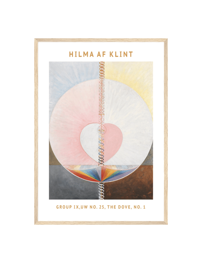 Group IX UW No 25 The Dove No 1 - Hilma af Klint