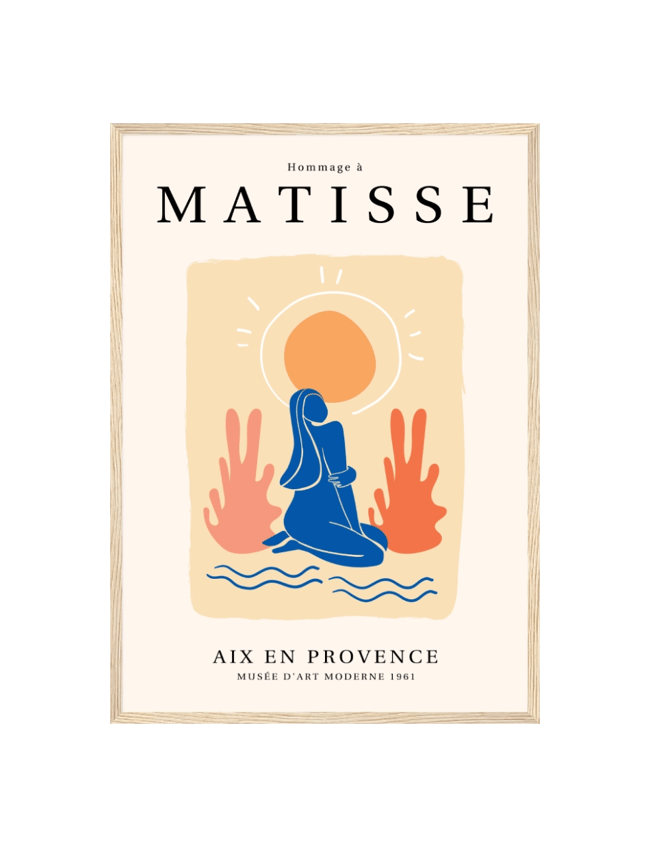 Meditative Bliss - Hommage a Matisse
