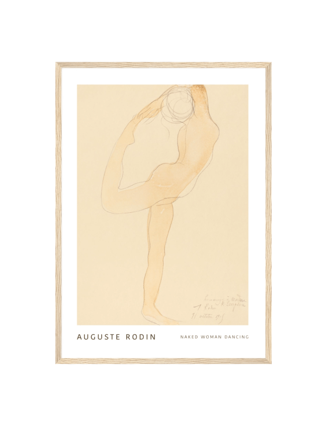 Naked Woman Dancing - Auguste Rodin