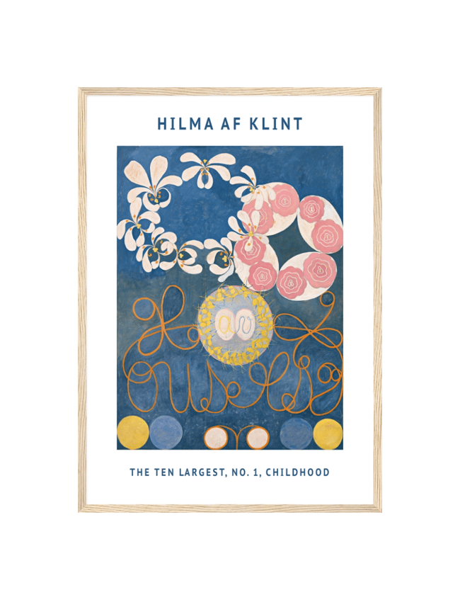The ten largest, No. 1, childhood - Hilma af Klint