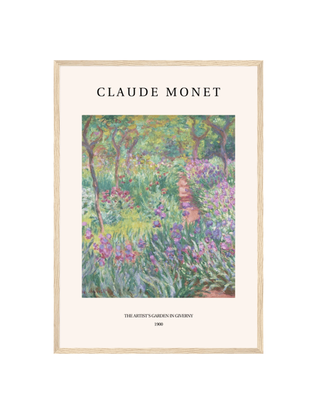 The Artist’s Garden in Giverny - Claude Monet