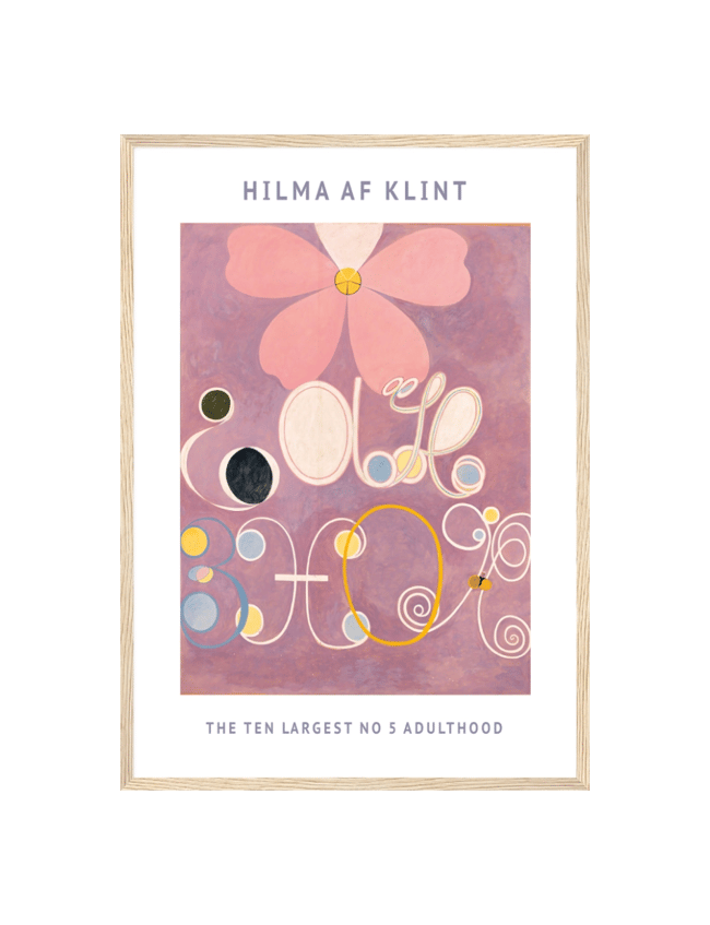 The Ten Largest No 5 Adulthood - Hilma af Klint