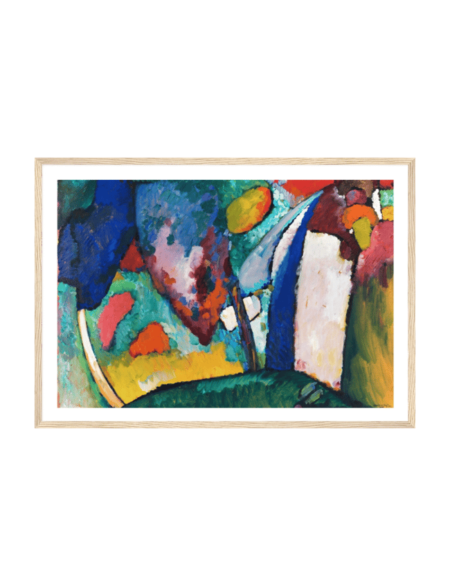 The Waterfall - Wassily Kandinsky