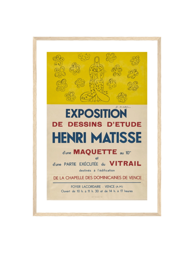 Vence Chapel Poster - Henri Matisse