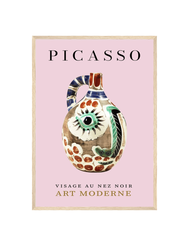 Visage au Nez Noir - Pablo Picasso