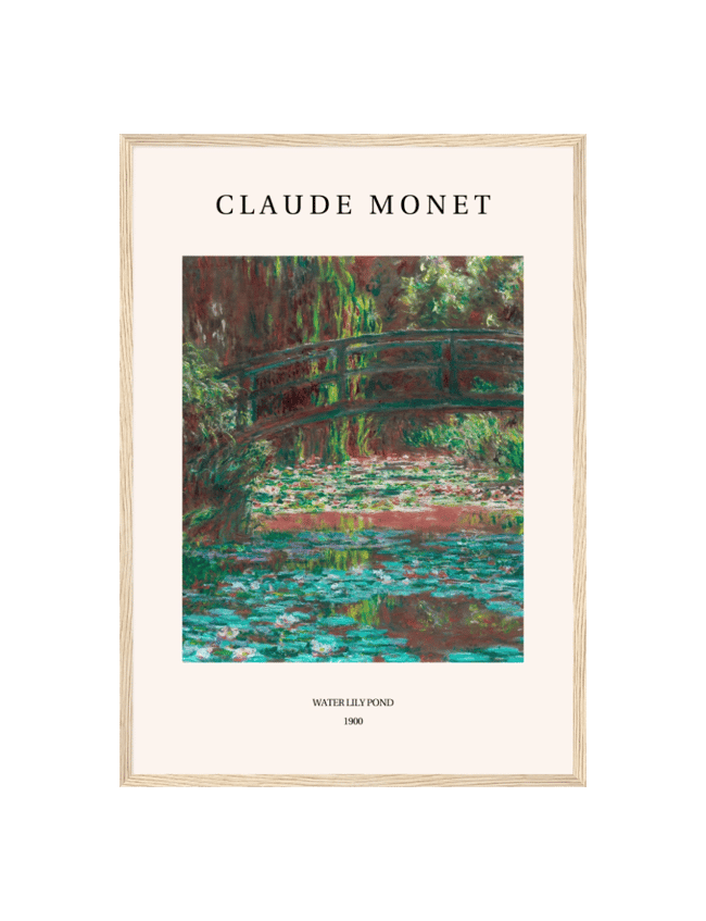 Water Lily Pond - Claude Monet