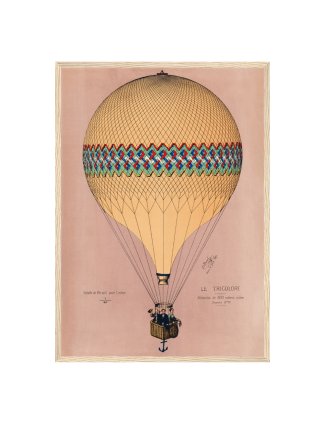 The Tricolor Balloon Ascension in Paris