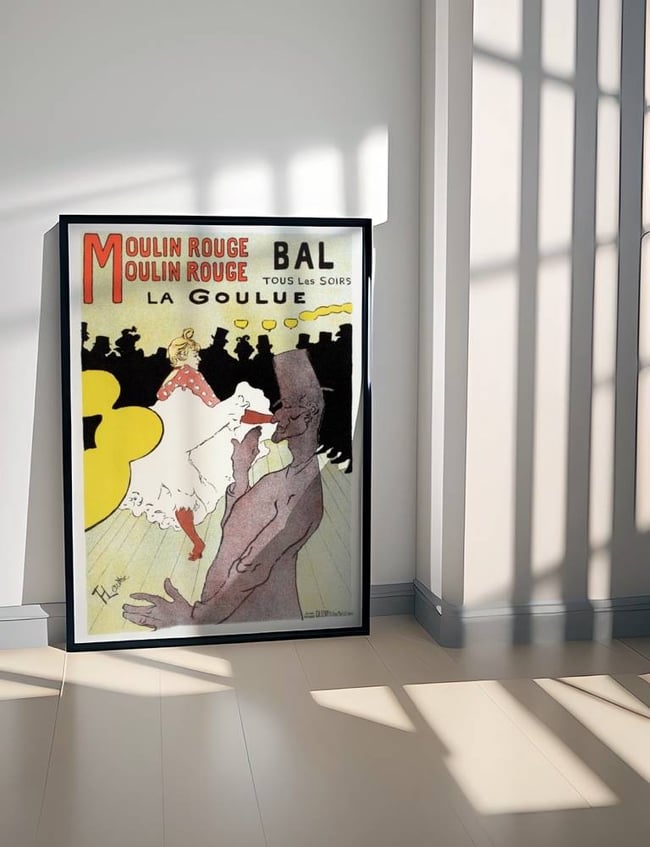 Affiche pour le Moulin Rouge La Goulue