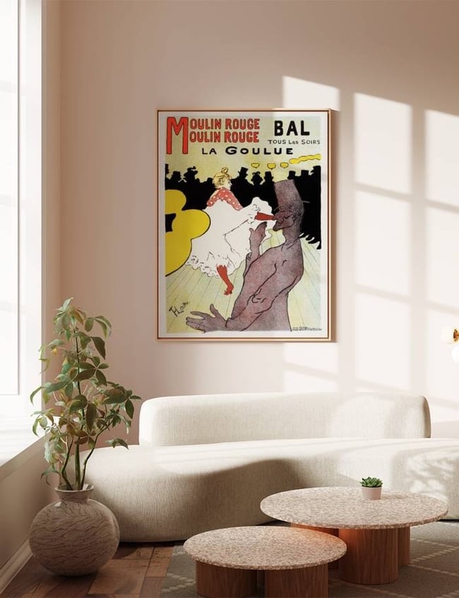 Affiche pour le Moulin Rouge La Goulue