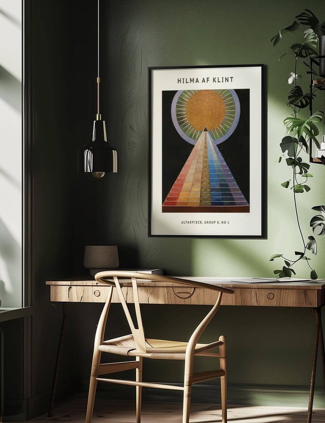 Altarpiece, Group X, No 1 - Hilma af Klint