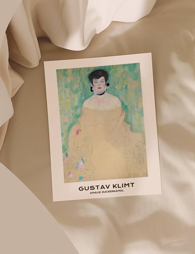 Amalie Zuckerkandl - Gustav Klimt
