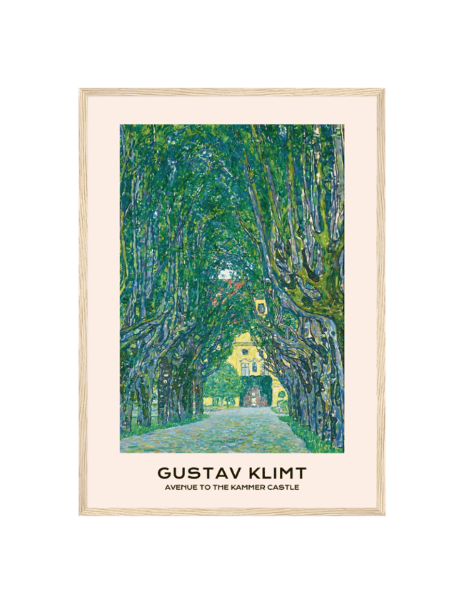 Avenue to the Kammer Castle - Gustav Klimt