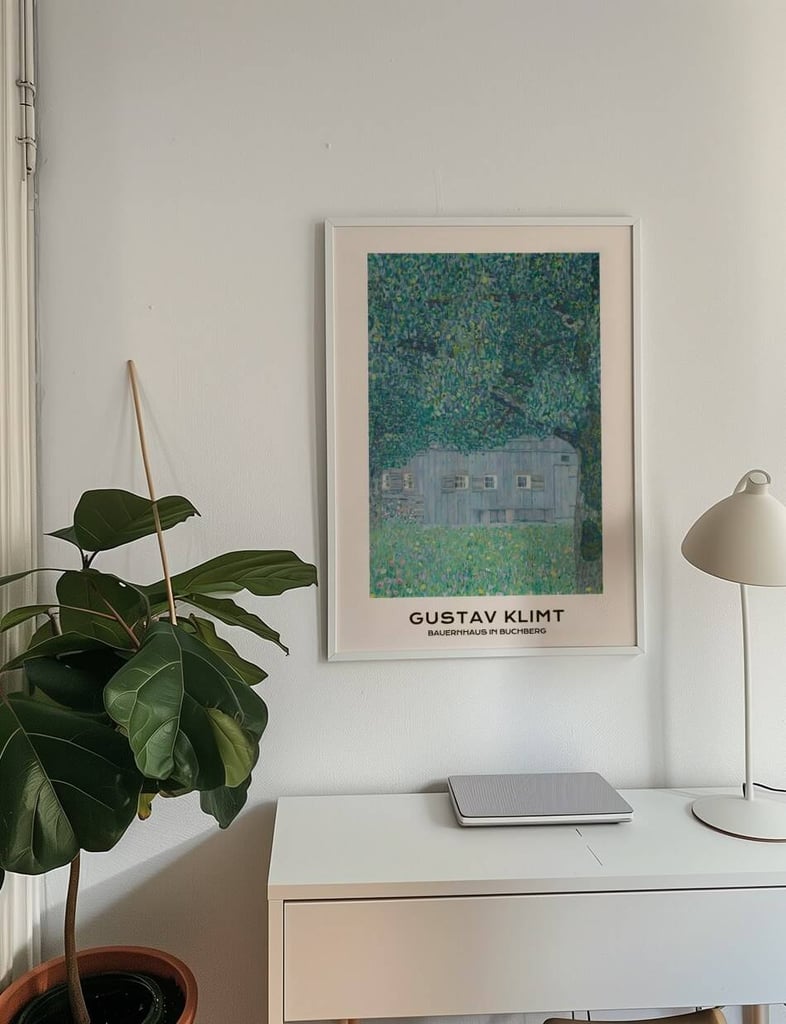 Bauernhaus in Buchberg - Gustav Klimt
