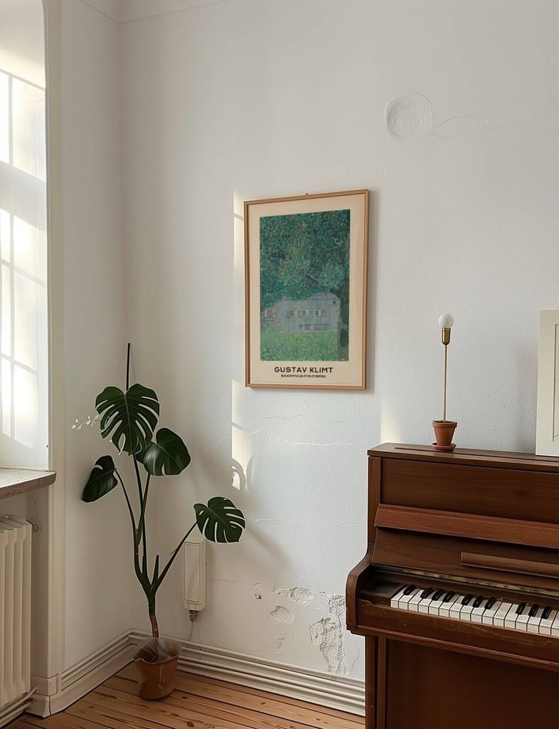 Bauernhaus in Buchberg - Gustav Klimt