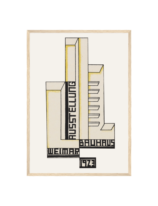 Bauhaus-Postkarte (1923) - Wolfgang Molnar