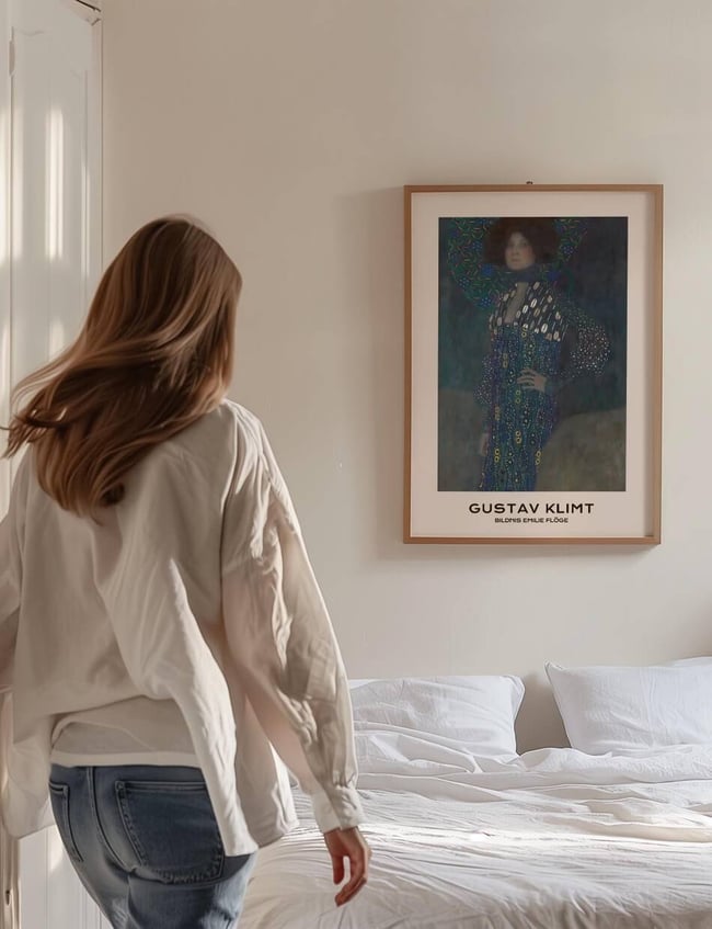 Bildnis Emilie Flöge - Gustav Klimt