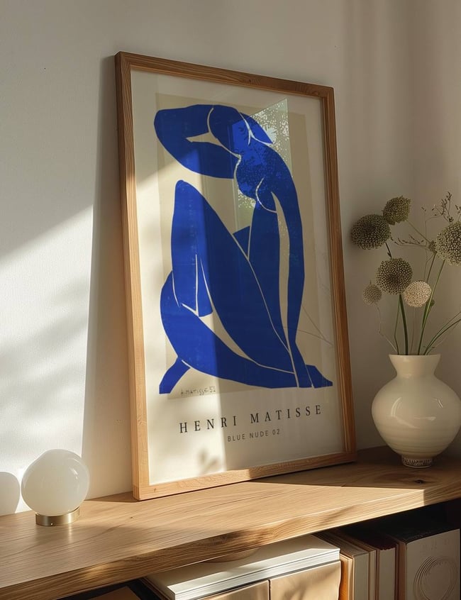 Blue Nude 2 - Henri Matisse