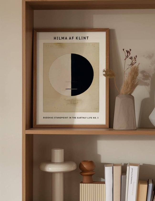 Buddhas Standpoint in the Earthly Life No 3 - Hilma af Klint