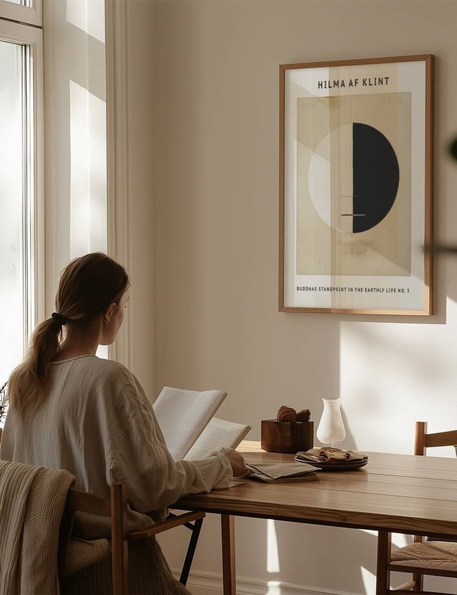 Buddhas Standpoint in the Earthly Life No 3 - Hilma af Klint