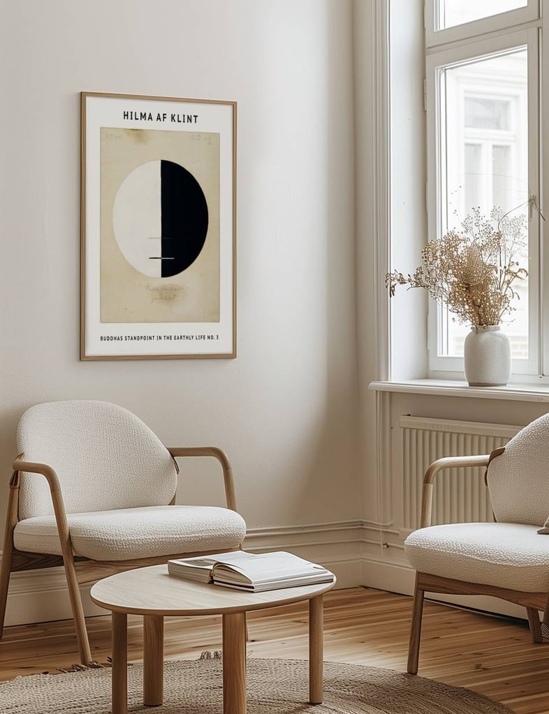 Buddhas Standpoint in the Earthly Life No 3 - Hilma af Klint