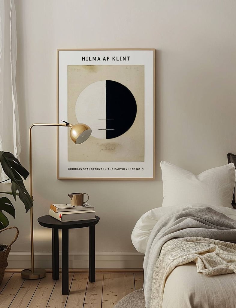 Buddhas Standpoint in the Earthly Life No 3 - Hilma af Klint
