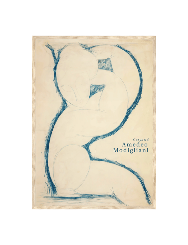 Caryatid - Amedeo Modigliani