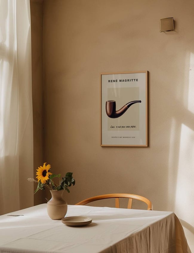Ceci n'est pas una pipe - René Magritte