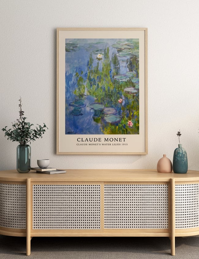 Claude Monets Water Lilies - Claude Monet
