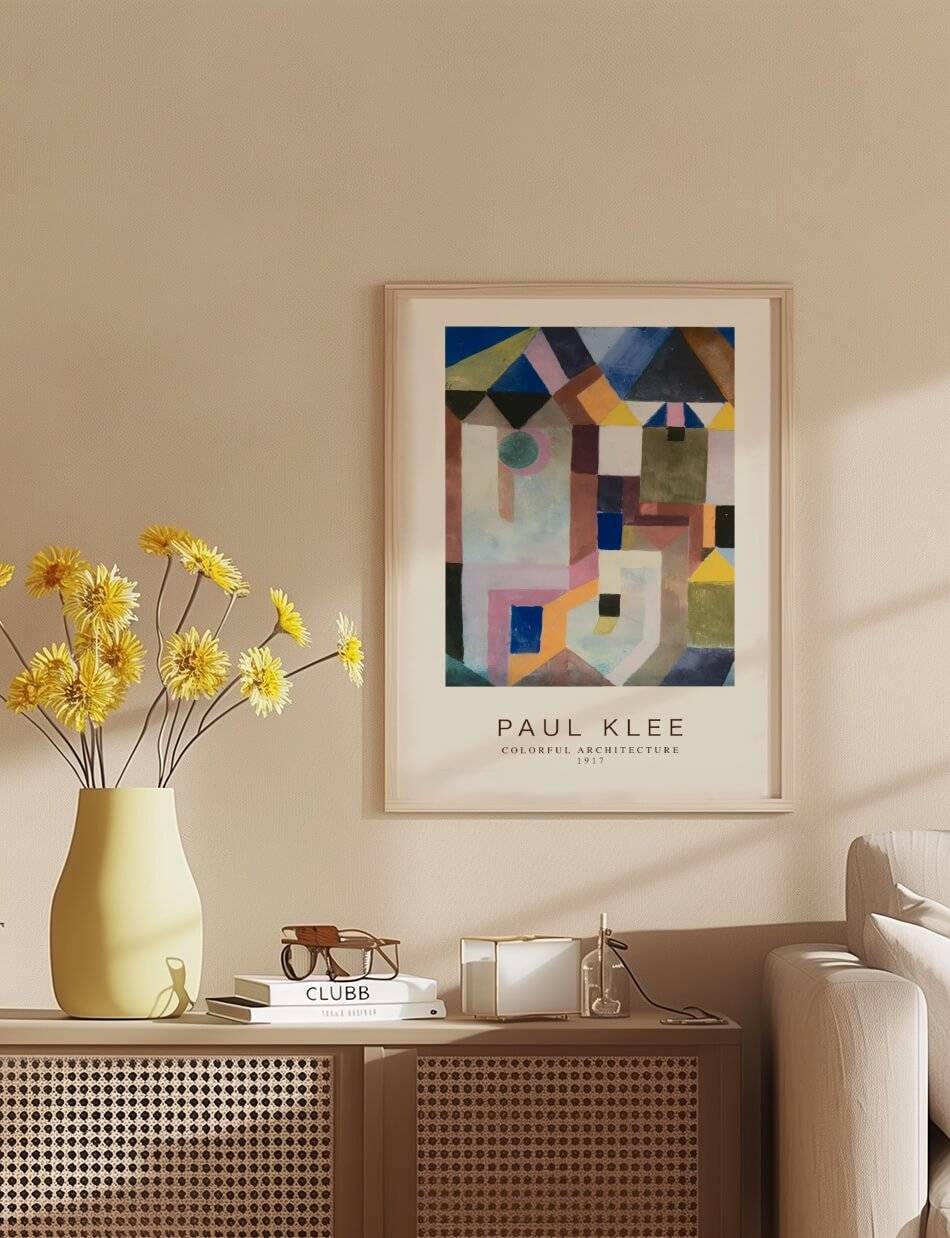Colorful Architecture - Paul Klee