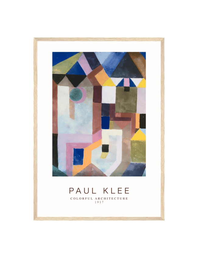 Colorful Architecture - Paul Klee