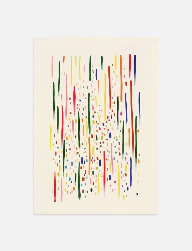 Colorful Lines and Dots
