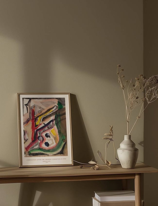 Composition After the 'Modern' Exhibition in Tpsp - Marian Kopf