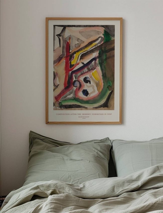 Composition After the 'Modern' Exhibition in Tpsp - Marian Kopf