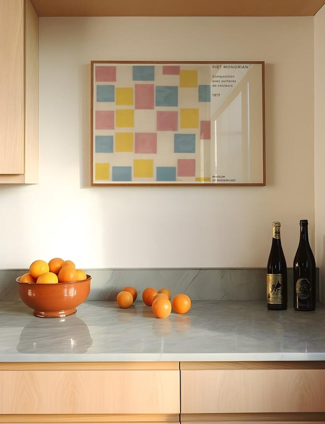 Composition avec Surfaces de Coleurs - Piet Mondrian