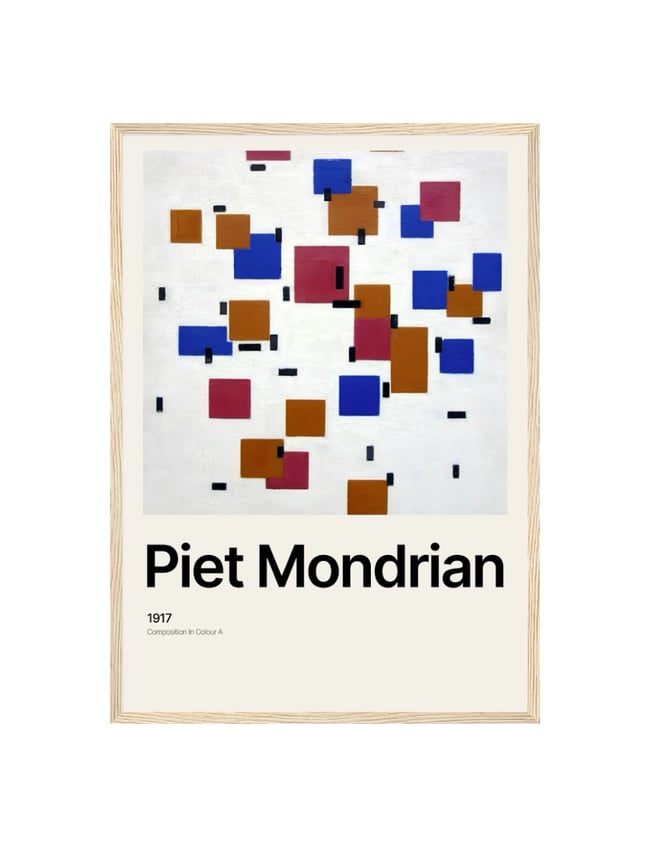 Composition in Colour A - Piet Mondrian
