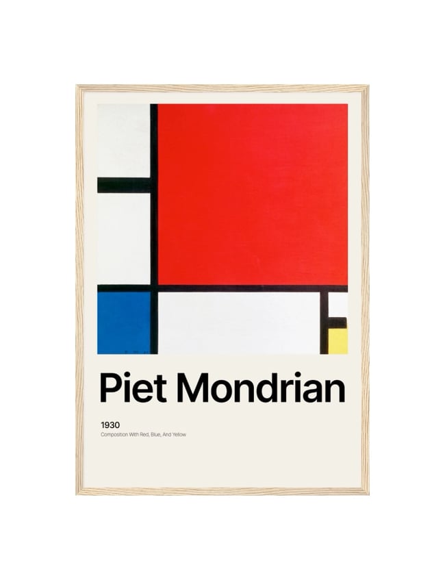 Composition with Red, Blue, and Yellow (1930) - Piet Mondrian