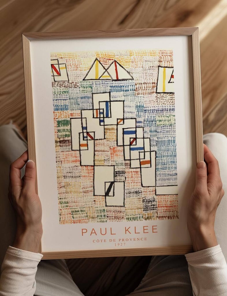 Côte de Provence (1927) - Paul Klee
