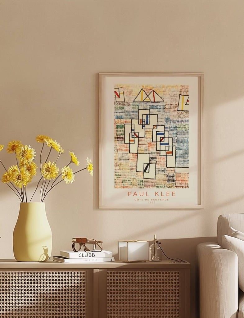 Côte de Provence (1927) - Paul Klee