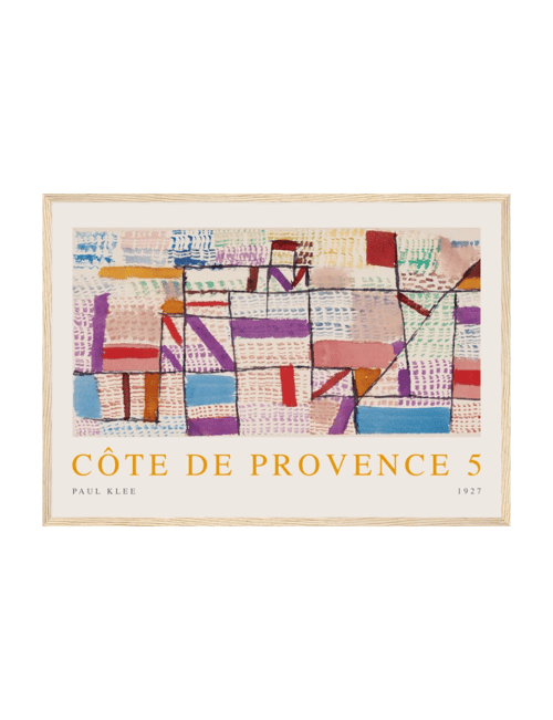 Cote de provence plakat