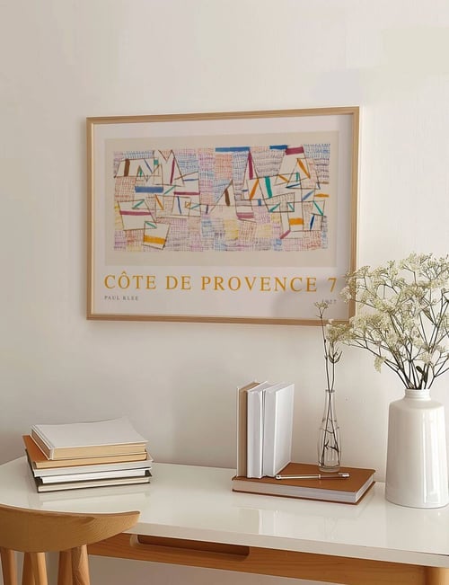 Cote de Provence Paul Klee Plakat